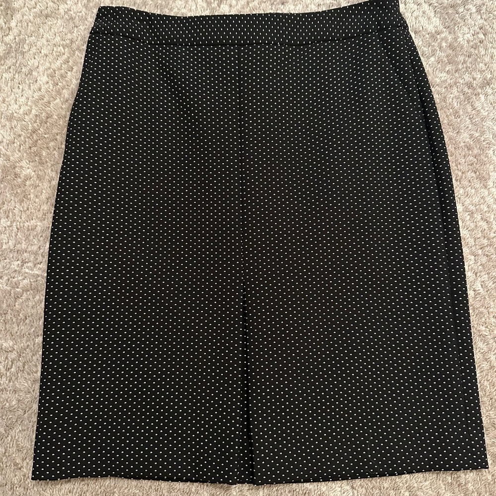 NWT Talbots Pindot Suit Pencil Skirt
